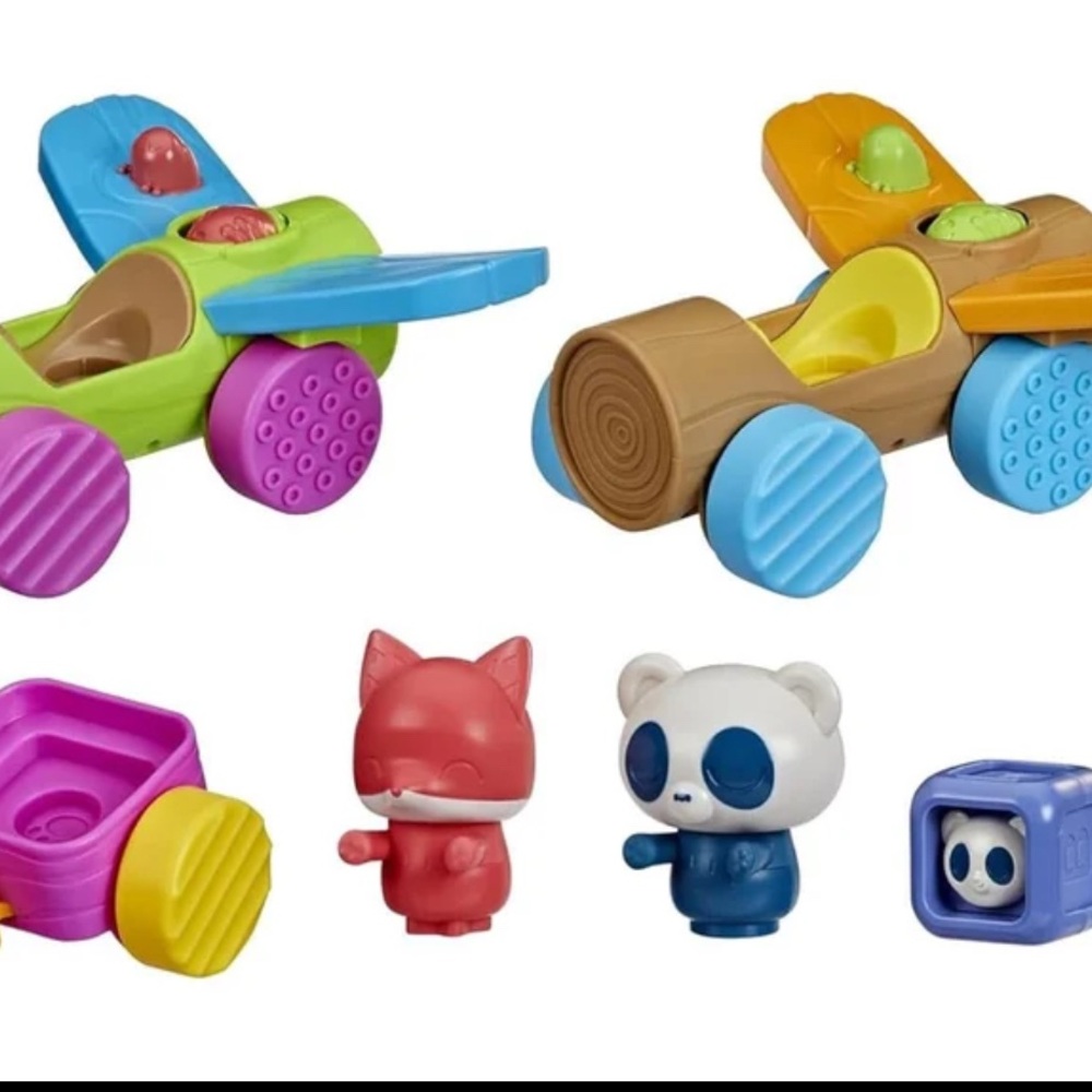 New Playskool Roll and Go Critters Vehicle Toys for Toddlers (oc7)